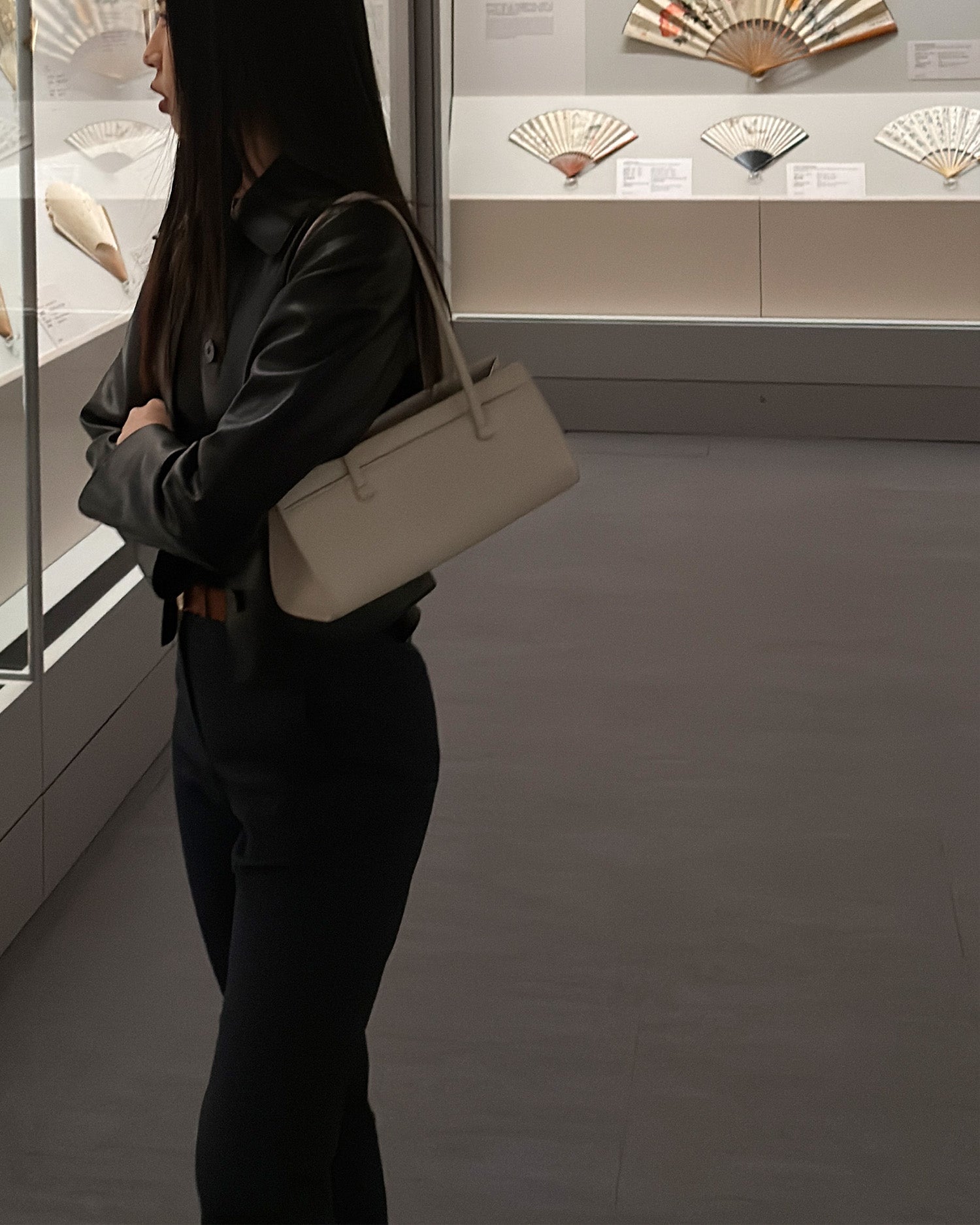 Belle Handbag in Eggshell